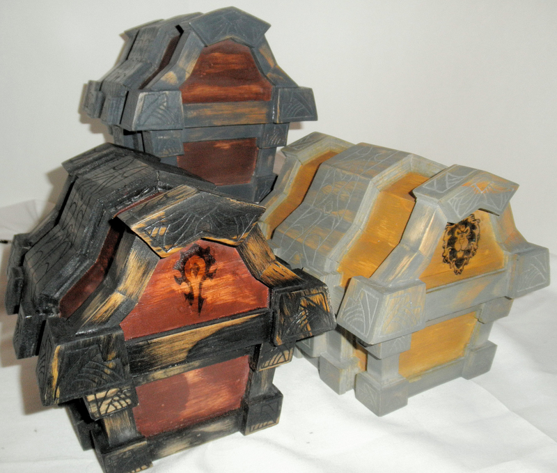 Illustration for article titled Store Your Treasures in Real-Life World of Warcraft Chests